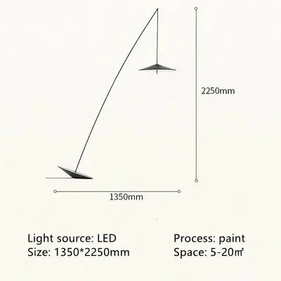 Creative Design LED Floor Lamp Venla SPINGAR.COM