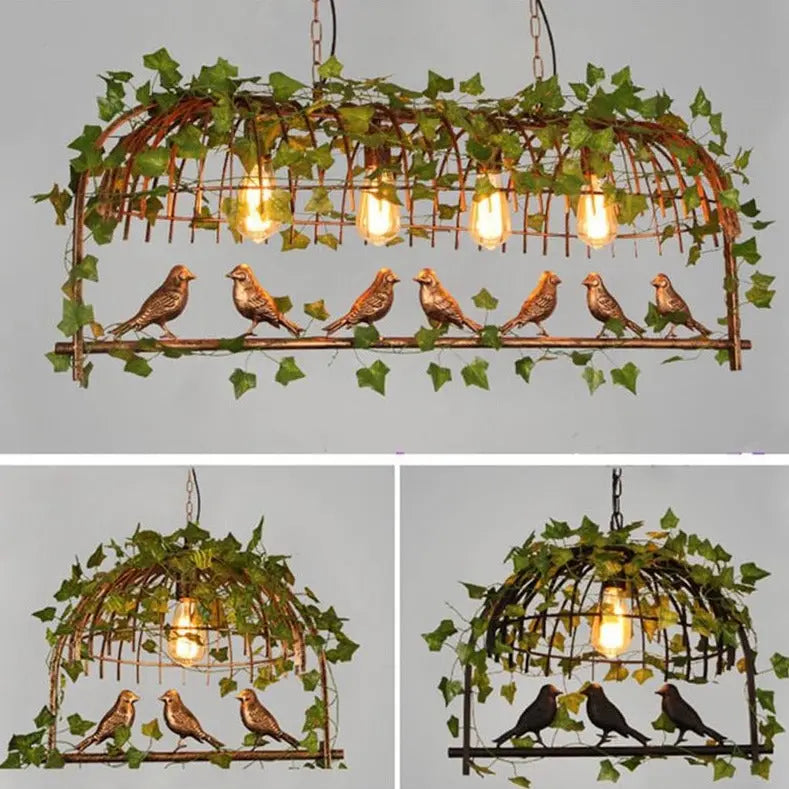 Industrial Vintage LED Island Pendant Lamp Larry SPINGAR.COM