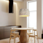 Unique Hand Knitted Rope Wabi Sabi LED Pendant Lamp Takara SPINGAR.COM