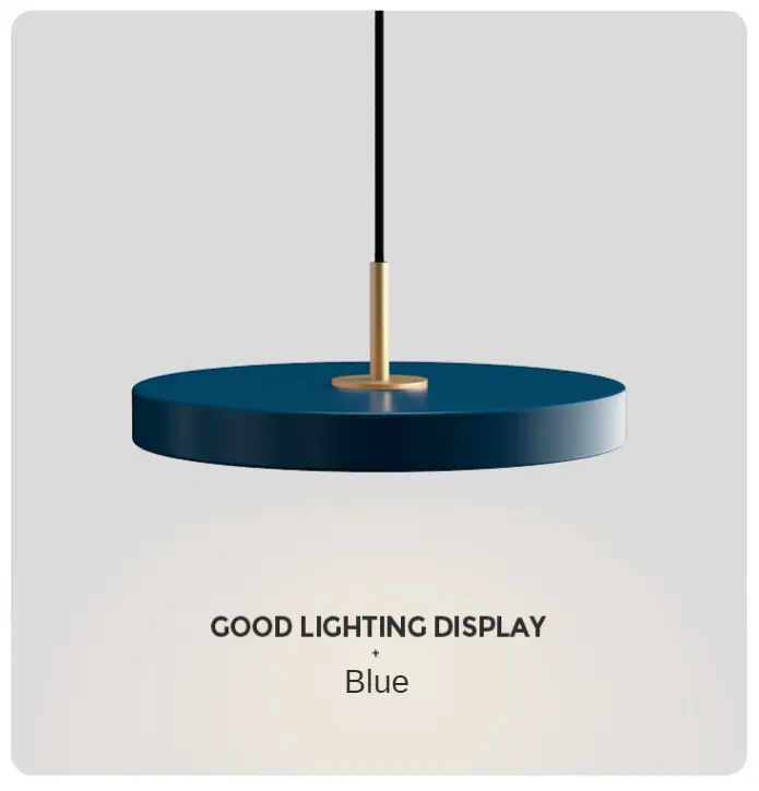 Modern Design UFO Shape Decor LED Pendant Lamp Agnete SPINGAR.COM