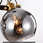 Post Modern Luxury Grey Glass Pendant/Kitchen Island Lamp Clemens SPINGAR.COM