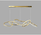 Modern Creative Circle LED Island Pendant Lamp Ashby SPINGAR.COM