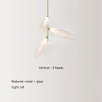Nordic Minimalist Glass Shade LED Island Pendant Lamp Sverre SPINGAR.COM