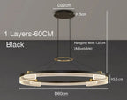 Unique Scandinavian Design LED Pendant Lamp Karsten SPINGAR.COM