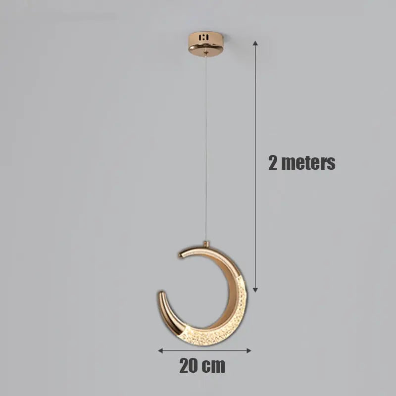 Modern Luxurious LED Pendant Lamp Elias SPINGAR.COM