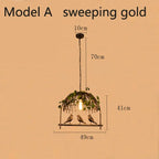 Industrial Vintage LED Island Pendant Lamp Larry SPINGAR.COM