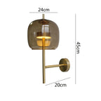 AJ Luxury Glass Shade Wall Lamp Arne™ SPINGAR.COM