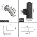 Stainless Steel Waterproof LED Outdoor Spotlight Jensen SPINGAR.COM