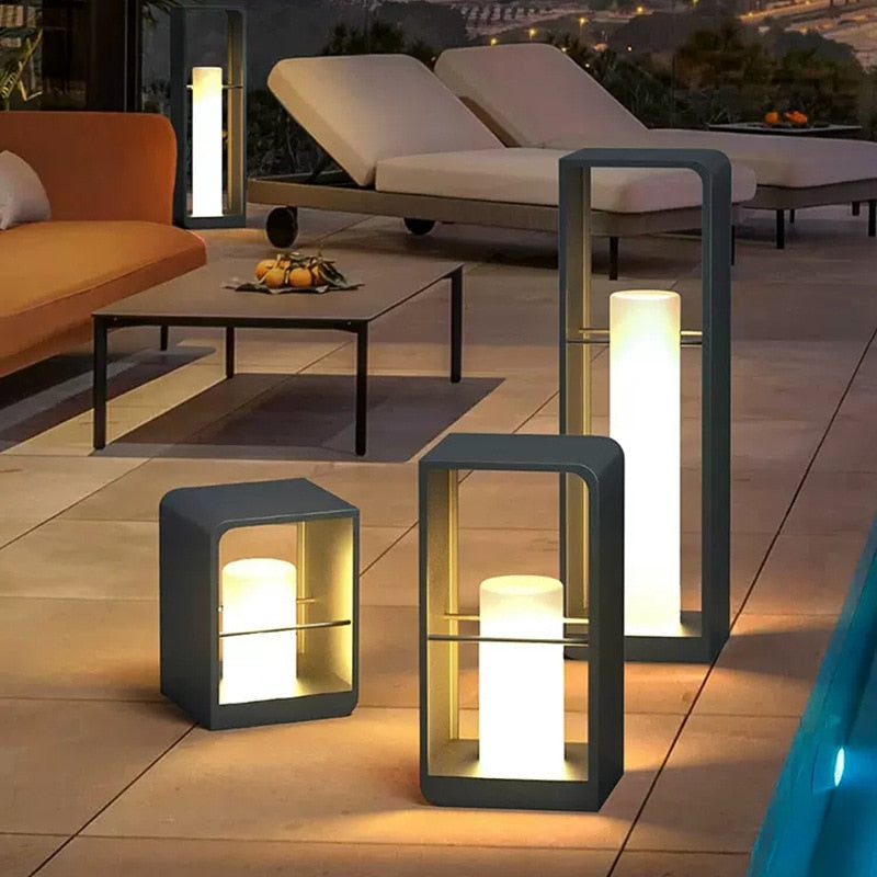 Outdoor Garten/Balkon LED Lampe Elof