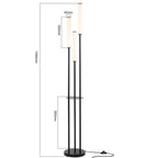 Dimmable Floor lamp Haakon ( With Storage Shelf ) SPINGAR.COM