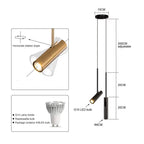 Scandinavian Minimalist LED Pendant Lamp Bendik SPINGAR.COM