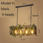 Industrial Vintage LED Island Pendant Lamp Larry SPINGAR.COM