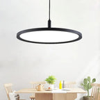 Dimmable Ultra-thin Alminium LED Pendant lamp Abelone SPINGAR.COM