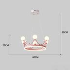 Modern Luxury Crown LED Pendant Lamp Empress™ Spingar.com