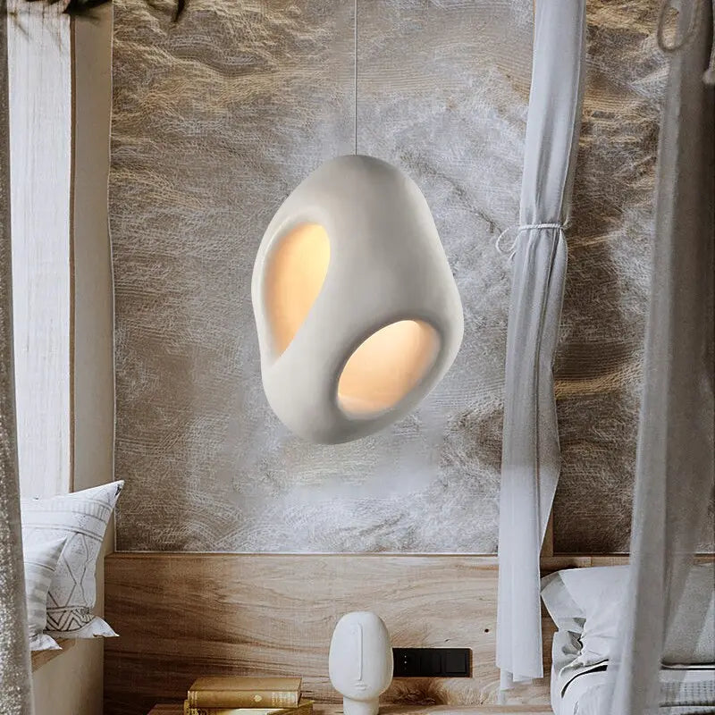 Handmade Wabi Sabi Japan Style LED Pendant Lamp Mitsu SPINGAR.COM