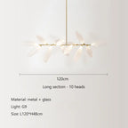 Nordic Minimalist Glass Shade LED Island Pendant Lamp Sverre SPINGAR.COM