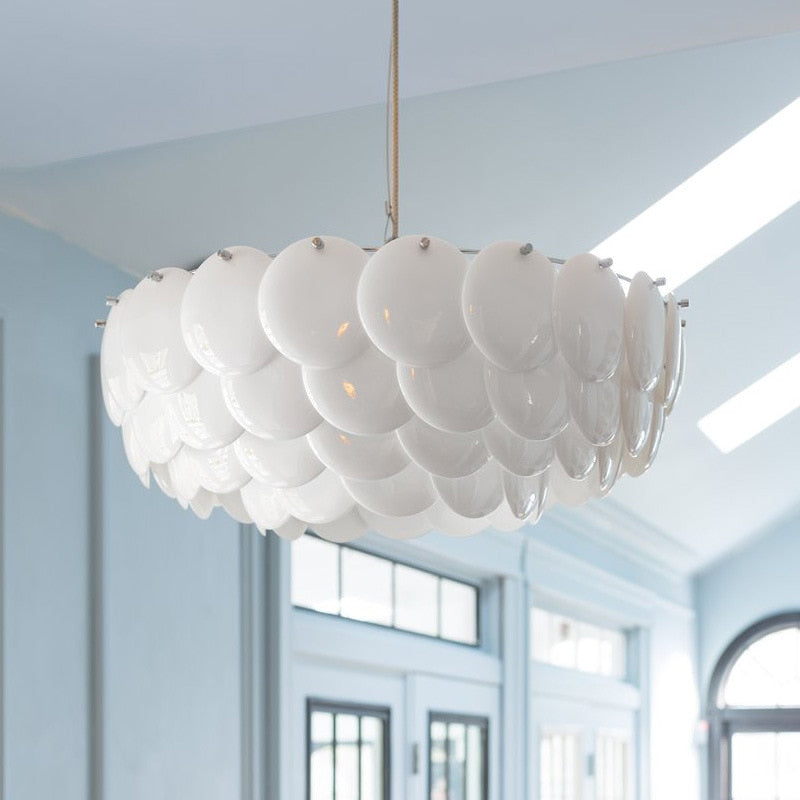 Luxus-Keramik-LED-Pendelleuchte Bjarki