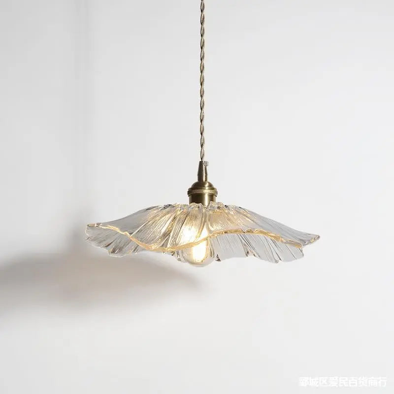 Modern Glass Flower LED Pendant Lamp Solveig SPINGAR.COM