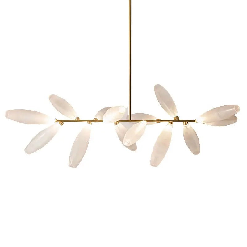 Nordic Minimalist Glass Shade LED Island Pendant Lamp Sverre SPINGAR.COM