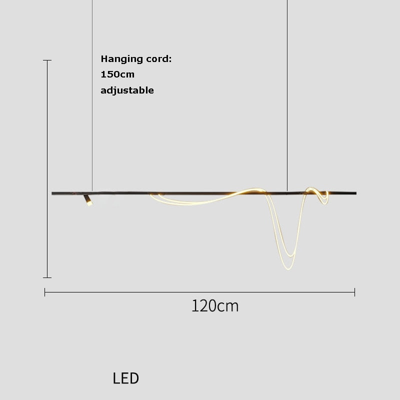 Dimmable LED Kitchen Island/Pendant lamp Alvilde