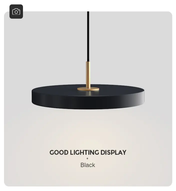 Modern Design UFO Shape Decor LED Pendant Lamp Agnete SPINGAR.COM