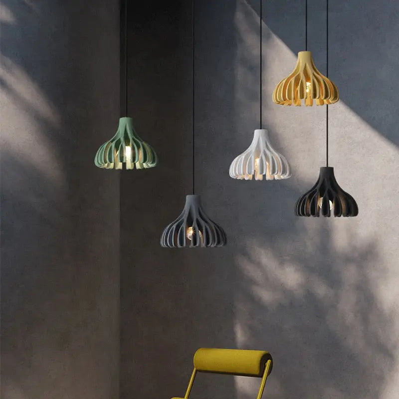 Decorative Macaron-Colored LED Pendant Lamp Atli SPINGAR.COM