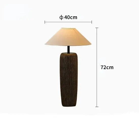 Japanese Antique Pottery Pot Floor Lamp Hedda SPINGAR.COM