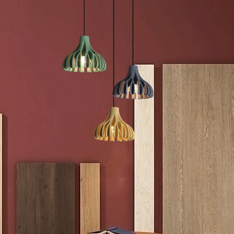 Decorative Macaron-Colored LED Pendant Lamp Atli