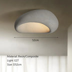 Handmade Wabi-Sabi LED Ceiling Lamp Kai SPINGAR.COM