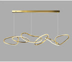 Modern Creative Circle LED Island Pendant Lamp Ashby SPINGAR.COM