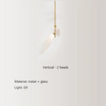 Nordic Minimalist Glass Shade LED Island Pendant Lamp Sverre SPINGAR.COM