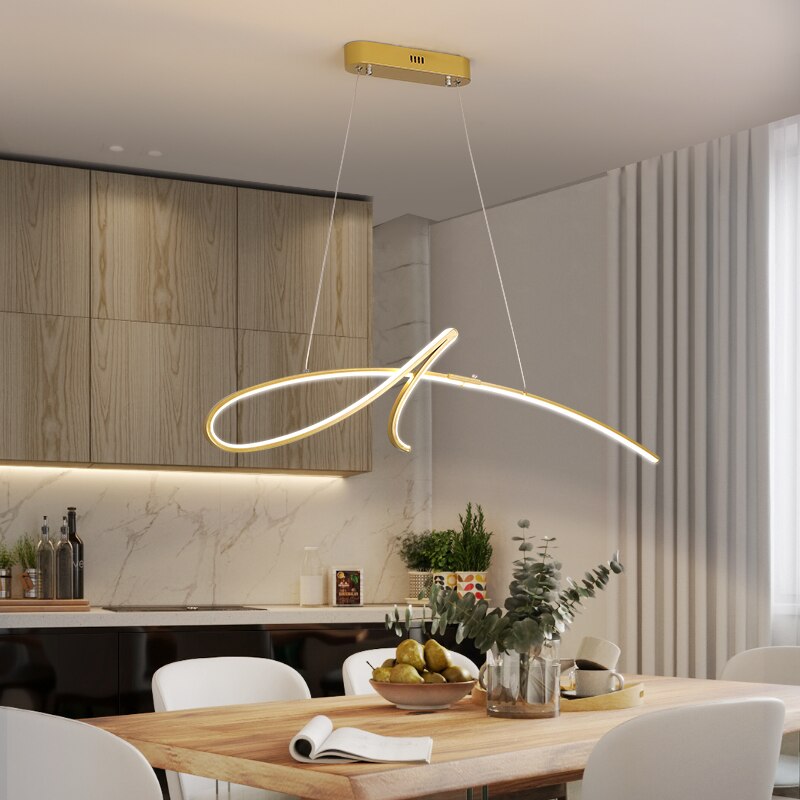 Modern Dining Table LED Island Pendant Lamp Nissa