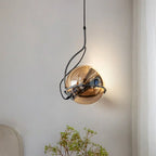 Modern/ Vintage Luxury Champagne Glass Pendant Lamp Ronnell SPINGAR.COM