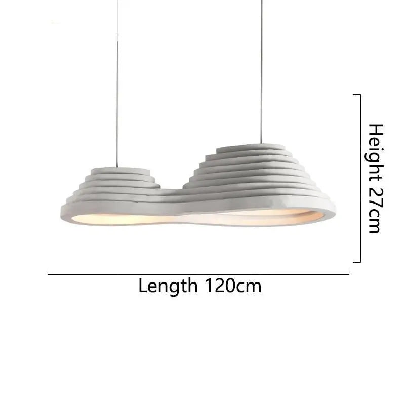 Handmade Wabi Sabi LED Pendant/island Lamp Seina SPINGAR.COM