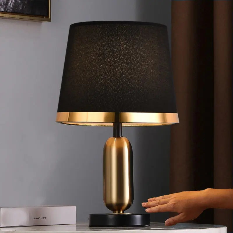 Creative Design Retro Touch Button Table Lamp Abella SPINGAR.COM