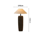 Japanese Antique Pottery Pot Floor Lamp Hedda SPINGAR.COM