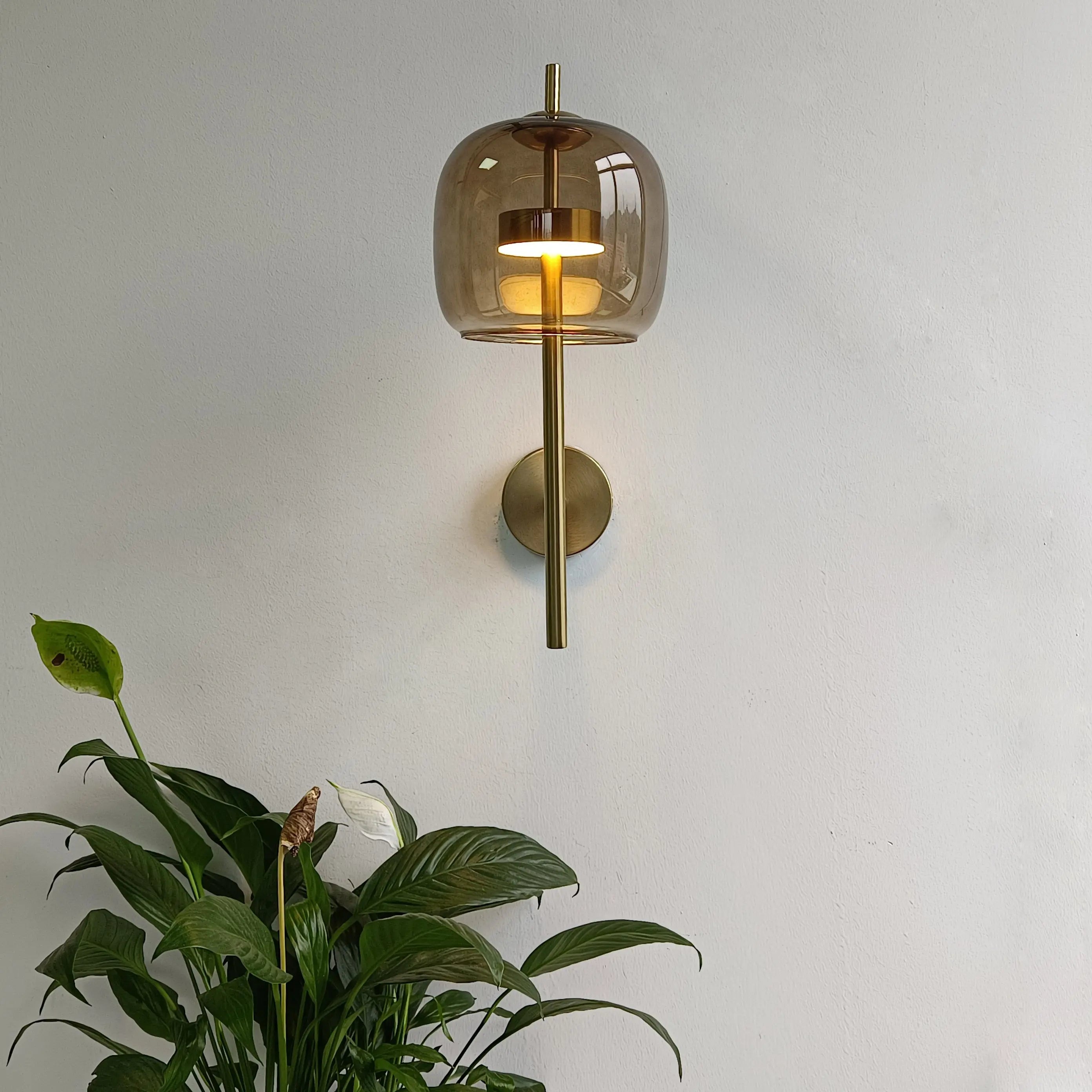 AJ Luxury Glass Shade Wall Lamp Arne™ SPINGAR.COM