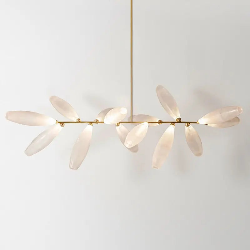 Nordic Minimalist Glass Shade LED Island Pendant Lamp Sverre SPINGAR.COM