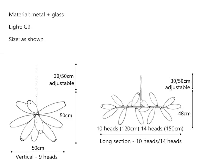 Nordic Minimalist Glass Shade LED Island Pendant Lamp Sverre SPINGAR.COM