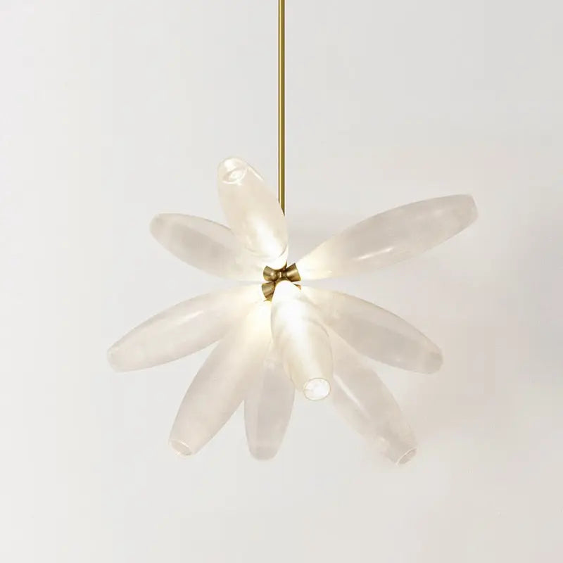 Nordic Minimalist Glass Shade LED Island Pendant Lamp Sverre SPINGAR.COM