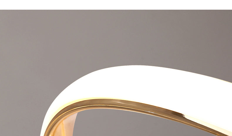 Gold Finished Scandinavian Design Modern Dimmable LED Pendant Lamp Mette