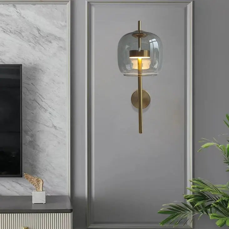 AJ Luxury Glass Shade Wall Lamp Arne™ SPINGAR.COM
