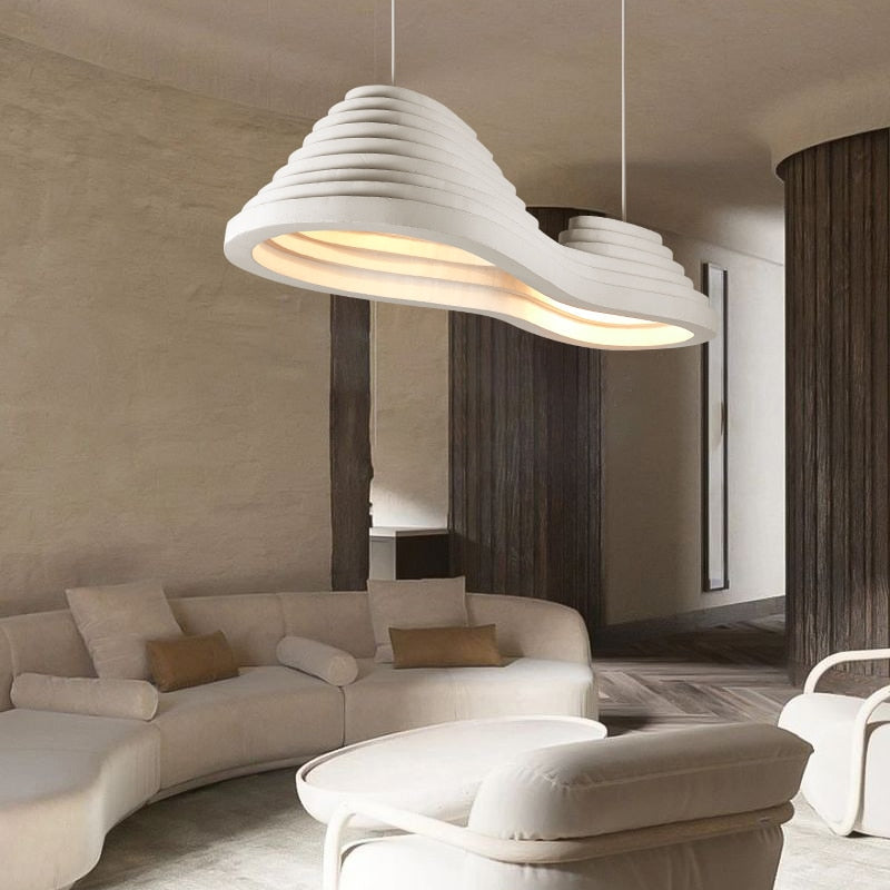 Handmade Luxury Wabi Sabi LED Island Pendant Lamp Seina