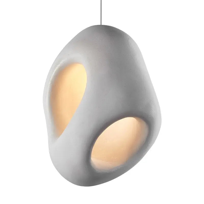 Handmade Wabi Sabi Japan Style LED Pendant Lamp Mitsu SPINGAR.COM
