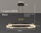 Unique Scandinavian Design LED Pendant Lamp Karsten SPINGAR.COM
