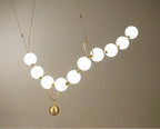 Postmodern Chain-shaped Scandinavian Kitchen Island/ bar LED Lamp Hermann SPINGAR.COM