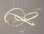 Gold Finished Scandinavian Design Modern Dimmable LED Pendant Lamp Mette SPINGAR.COM