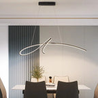 Modern Dining Table LED Island Pendant Lamp Nissa SPINGAR.COM