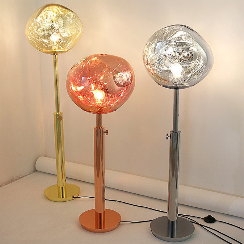Nordic Unique Luxury Lava LED Floor Lamp Kristján