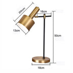 Modern Luxury Touch Switch LED Table Lamp Lillian SPINGAR.COM